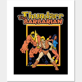 Retro Barbarian Posters and Art